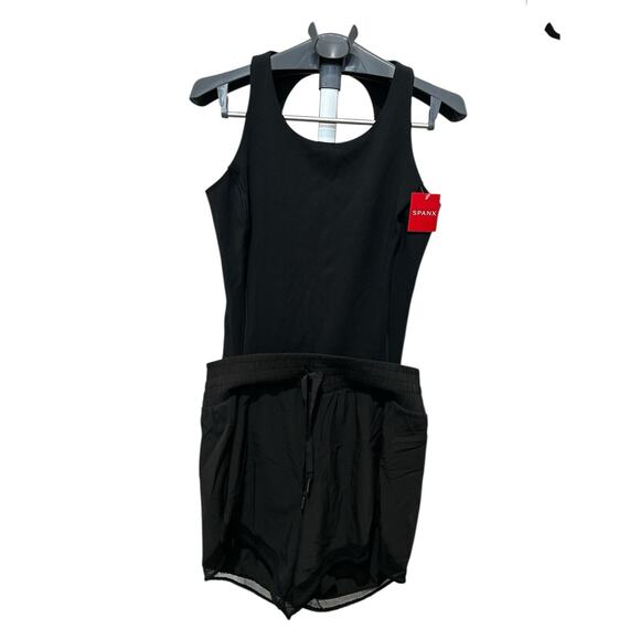 Spanx Get Moving Active Runsie Very Black Size XLarge NWT - Picture 5 of 10